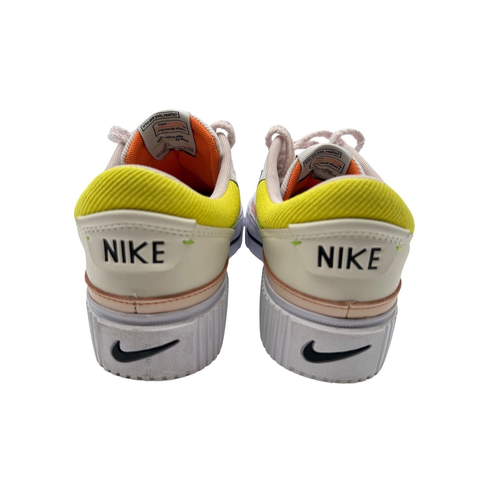 Nike Court Legacy Lift Womens 9 White Green FD0872-100 Excellent Platform Shoe - Picture 9 of 10